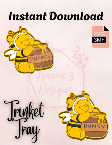 Bee Hunny Bear Tray