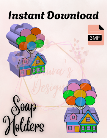 Colorful Balloon House Soap Holder
