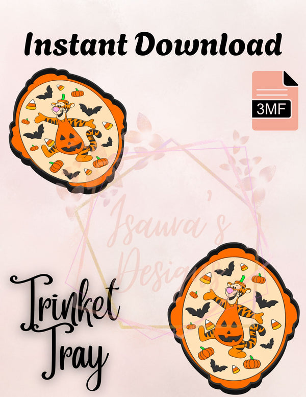 Pumpkin Tigger Tray