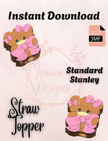 Latte Straw Topper