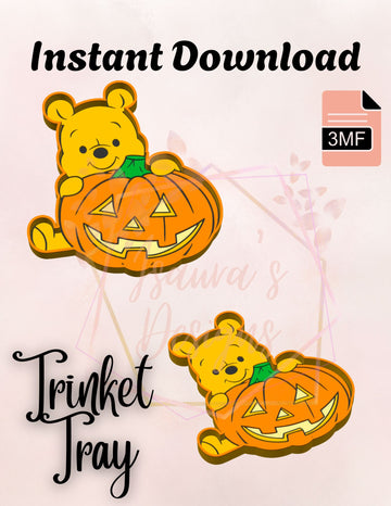 Hunny Bear with Pumpkin Tray